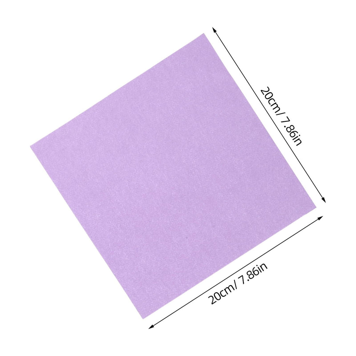 100 Sheets Multicolor Origami Paper 20x20 cm for Kids, Office Crafts, Art Projects and Fun Activities