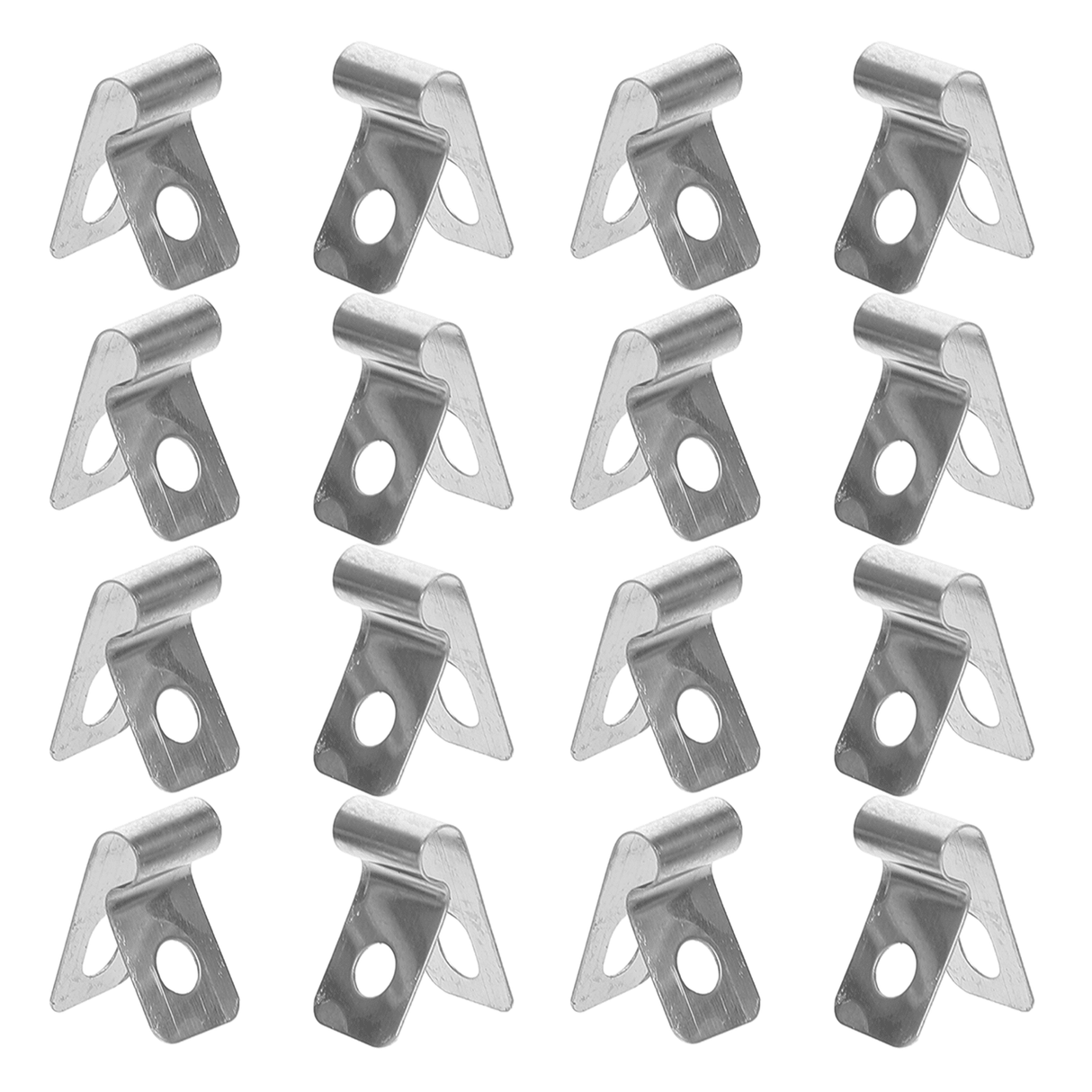100Pcs Stainless Steel Metal Wire Fence Clips for Quick and Easy Installation Fixing Accessories