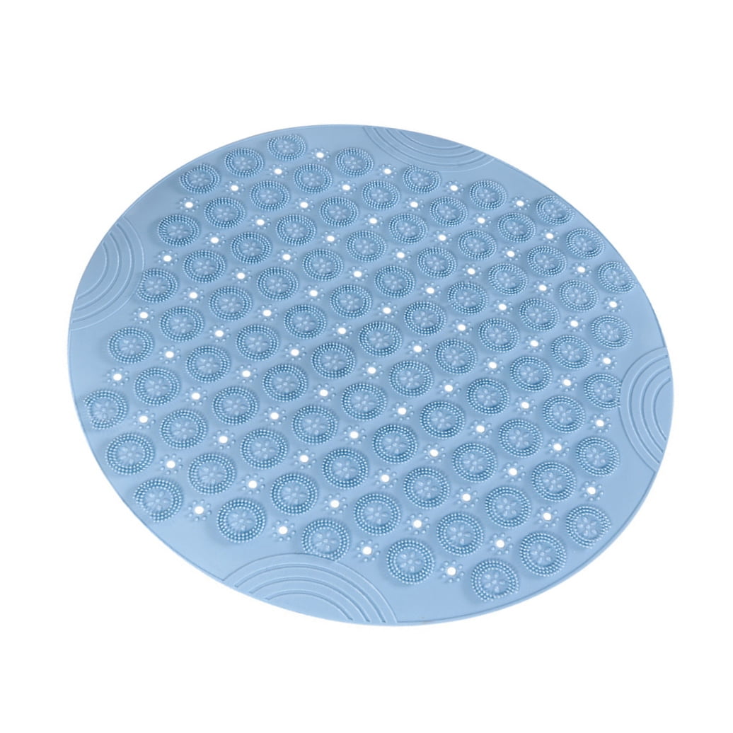 PVC Foot Cleaner Mat with Acupoint Massage for Home Use, Non- Bath Shower Floor Mat, 1 Pc