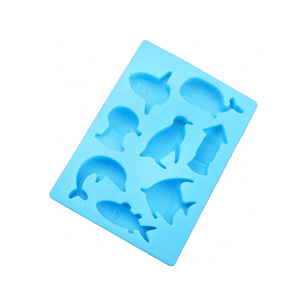 Ocean Animal Candy Mold Silicone Mold for Party Baking Chocolate Jelly 1 Piece