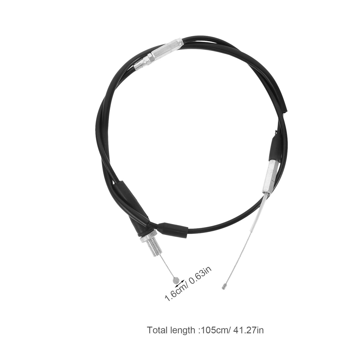 Universal Motorcycle Throttle Control Cable Replacement Compatible with Yamaha Warrior 350 1993 2004 1 Set