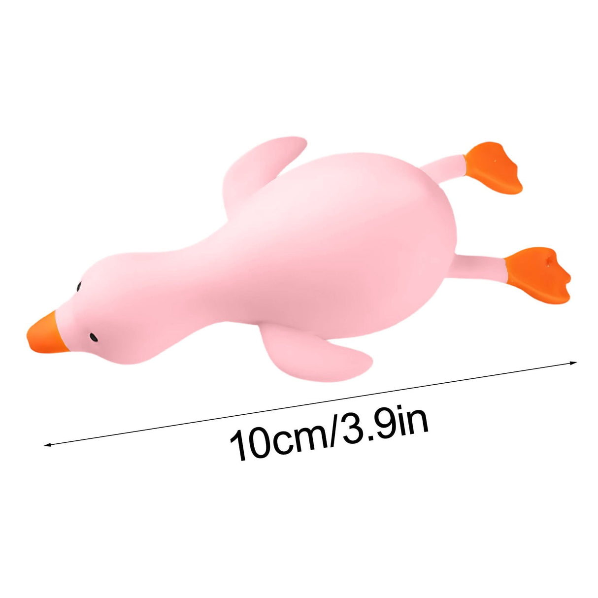 Squeeze Glitter Ducks Fidget Toys Pack Stress Relief Sensory Toys for Kids Adults Anxiety Relief Squeeze Toys (Random, 1pc) O