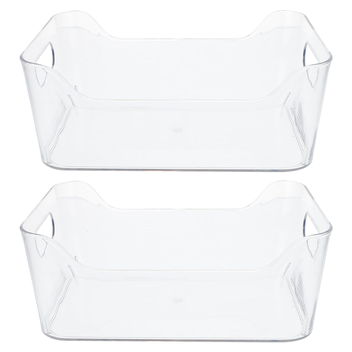 Clear Pet Fridge Organizers, Odorless and , Perfect for Vegetables and More, 2Pcs