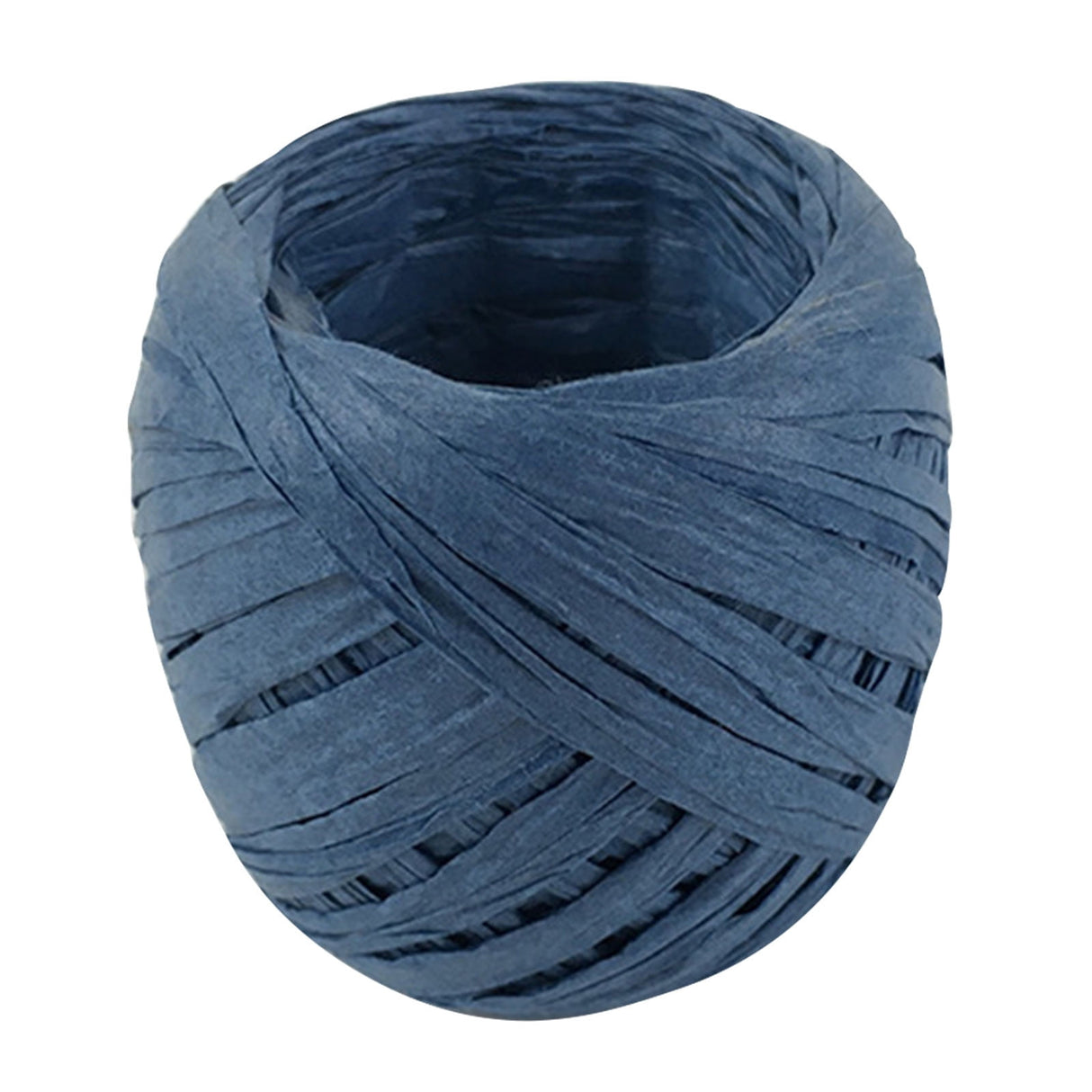 Raffia Ribbon, 787 inches Raffia Ribbon for Gift Wrapping, Raffia Yarn for Crocheting, Raffia Paper Ribbons for Craft, Packing Paper Twine Ribbon 1/5 Inch Width Dark Blue