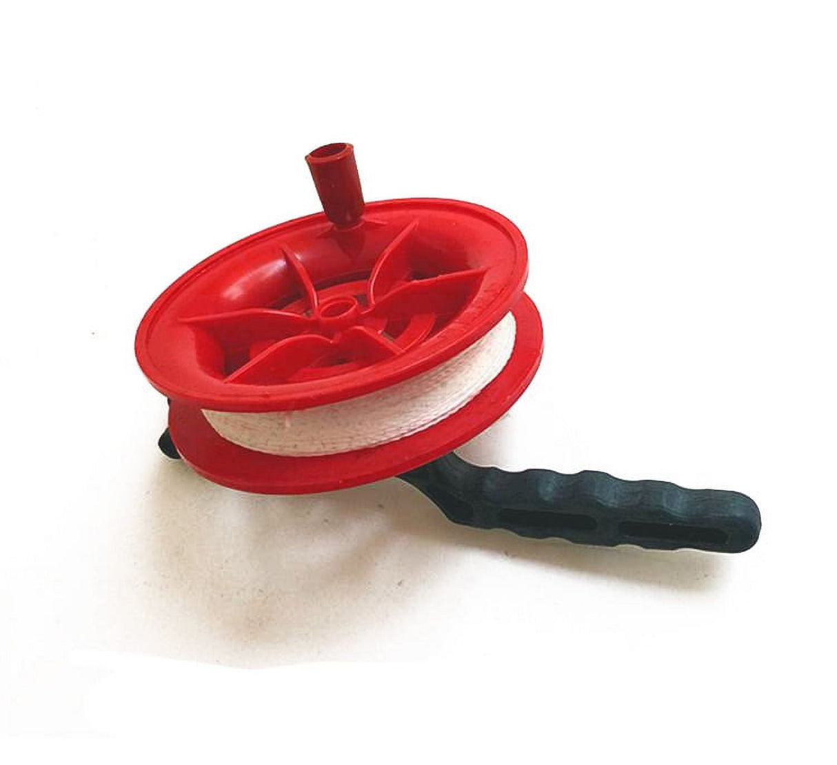 Kite String Reel, Kite Reel,Kite String Spool,Kite Line 4 inches, with 100M Line Red