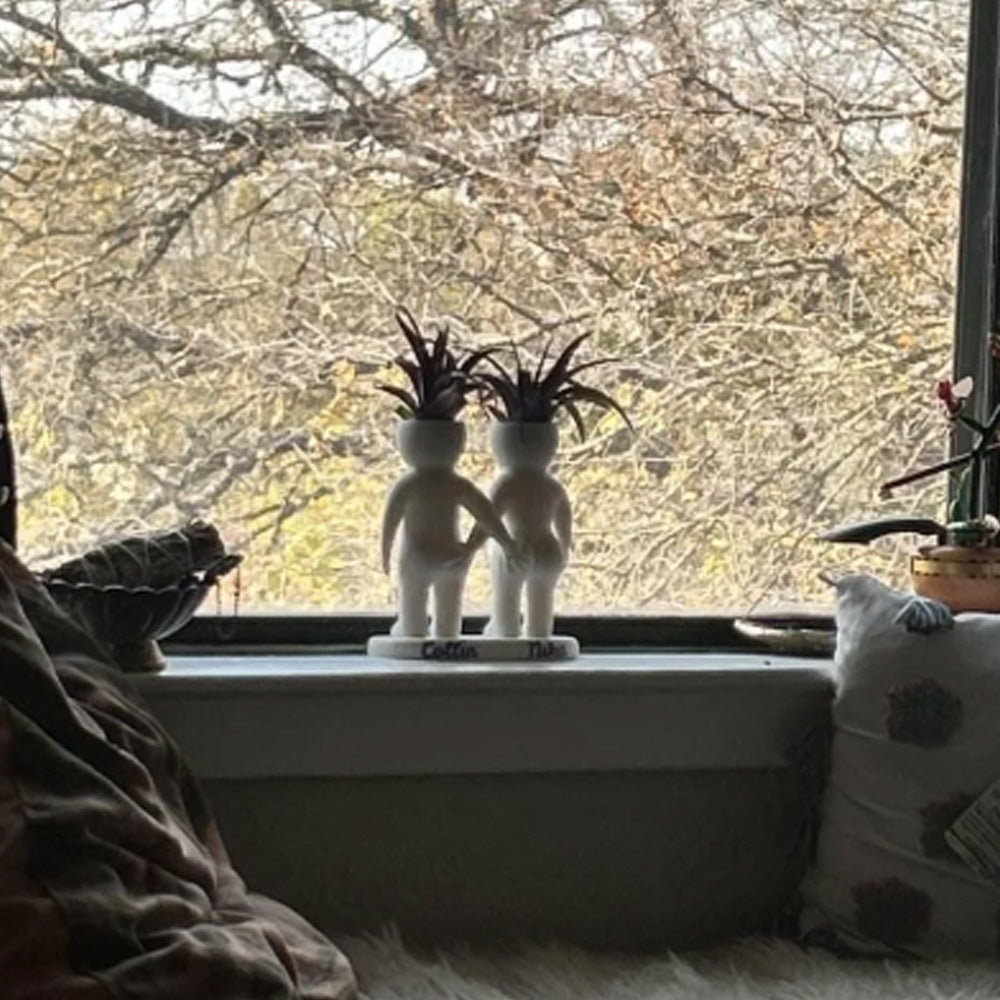 Funny Couple Air Plant Holder - Cheeky Anniversary Gift