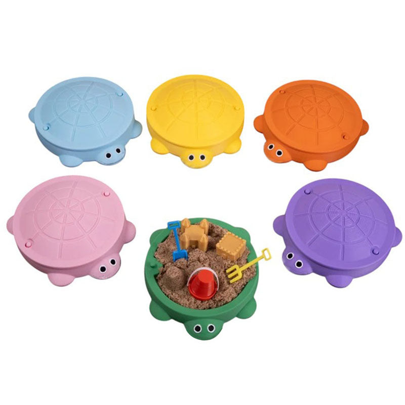 Mini Turtle Sandbox Desk Toy with Small Tools, Mini Zen Garden Fidget Stress Relief Toys for Adults and Kids, Desktop Decor Accessories for Home and Office