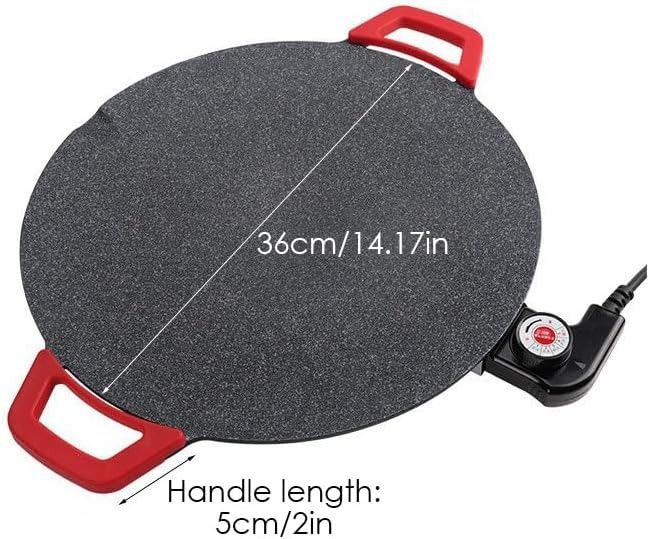 Smokeless Indoor Electric Grill & Nonstick Griddle – Compact, Fast-Heating Tabletop Grill for Steaks, Burgers, Pancakes, BBQ, and Everyday Indoor