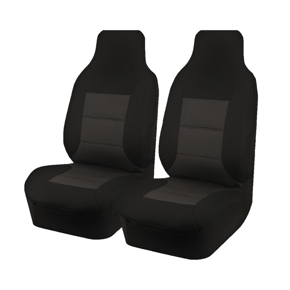 Custom Fit Jacquard Seat Covers for Toyota Tacoma Single Cab (2015-2022)