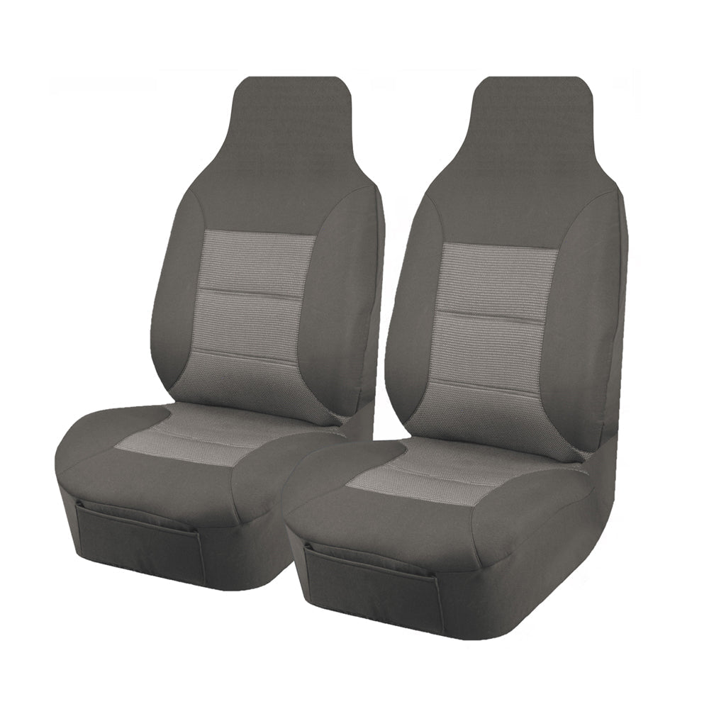 Custom Fit Jacquard Seat Covers for Toyota Tacoma Workmate Dual Cab (2015-2022)
