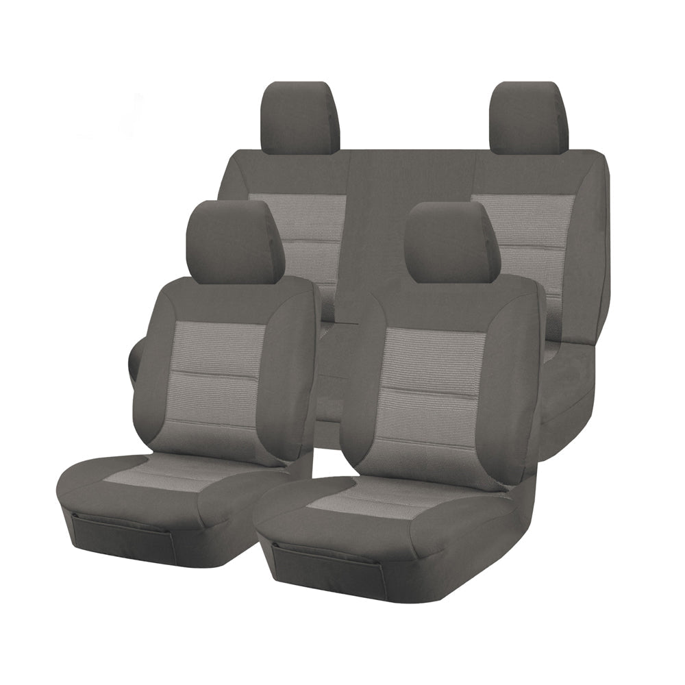 Custom Jacquard Seat Covers for Nissan Frontier D23 Dual Cab (2017-2022)