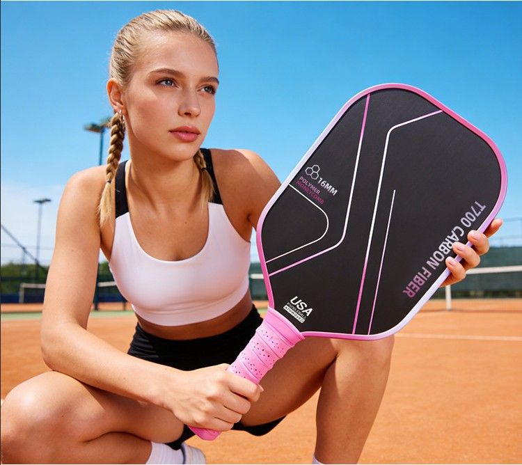 T700 Carbon Fiber Pickleball Paddle Set (2 Pack): 8.0oz Lightweight Widebody Design, Ideal for Beginners & Seniors(BLUE)