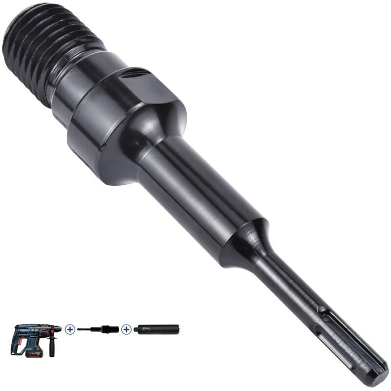 SDS Plus Adapter Core Drill Adapter UNC to SDS Plus Adapter, 1.25 in