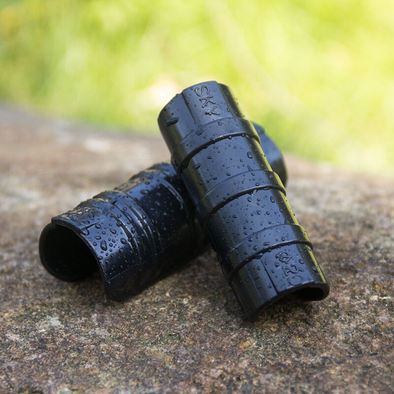 24 Pcs Clips of Tube of Serre for Tube of Diameter 21, 0, 83 2, Filet Tunnel, Cerceaux Clips of Mounting for Tubes of Garden, 23 mm, 3 cm