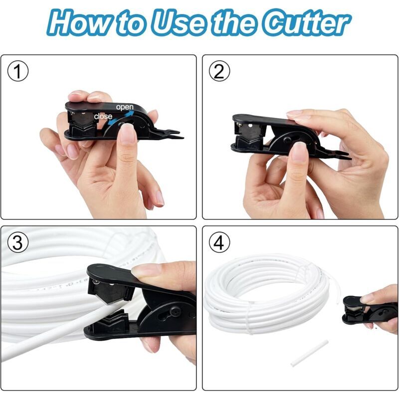 Hose of Supply in Water for Refrigerator in POM Material Kit of Accessories for Purifier of Water
