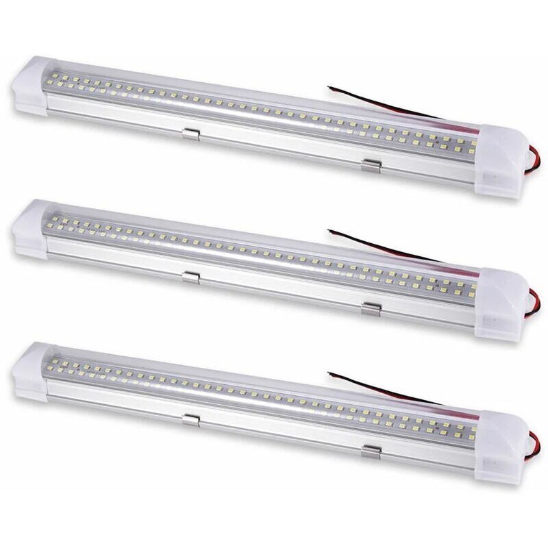 Tube LED Tube T5 LEDBlanc Cold 6000K, IP45 Reglette Waterproof LED Cave, Bathroom Desk Ecl Sous Floor Tube Low Tension LED