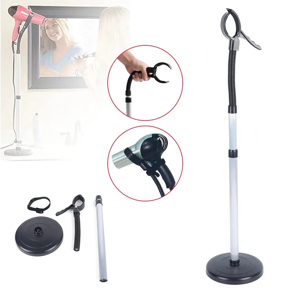 Adjustable Vertical Hair Dryer Stand and Holder