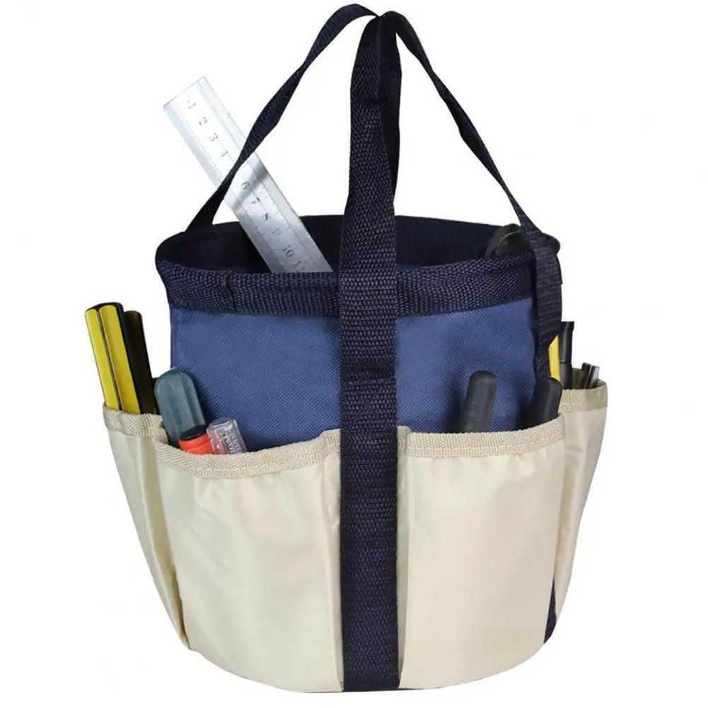 Gardening Bucket Tool Organizer, 600D Oxford Garden Tool Storage Bag With Pockets