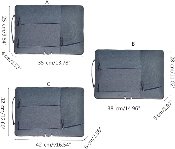 Laptop Case - Suitable for 13/14/15.6 inches - Zippered Laptop Case - Laptop Sleeve - Waterproof Oxford Cloth - Scratch and Wear Resistant, Easy to Carry - Pink