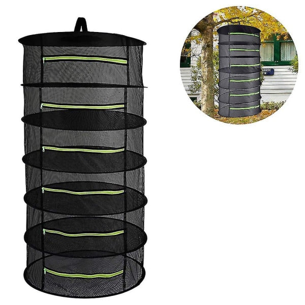 Drying Net, Foldable Mesh Hydroponic Drying Rack Drying Net for Herbs