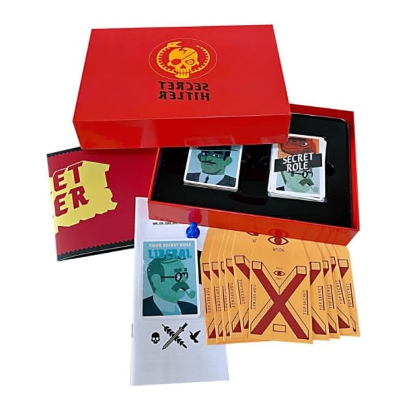Secret Hitler Card Game - for adults 5-10 players - CC