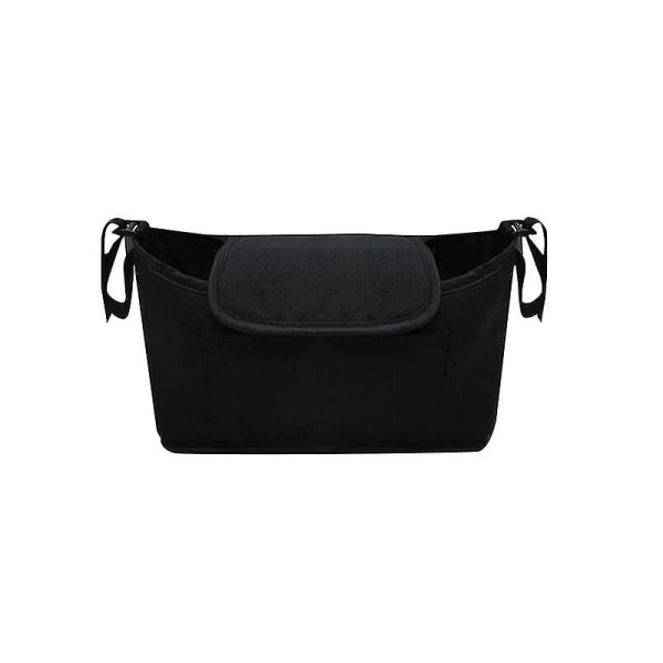 Baby Organizer Stroller Accessories Bag Large Space for All Strollers(Black)