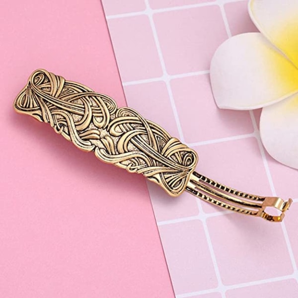 Vintage Celtic Hair Clip Medieval Viking Hair Accessories_max
