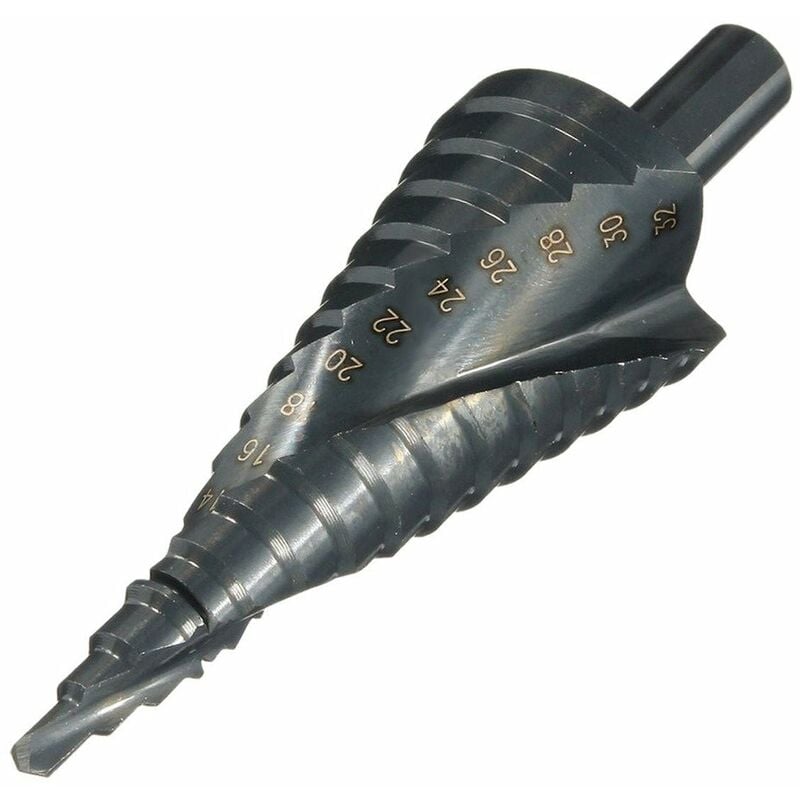 HSS Step Drill Conical Metal Drill Bit 4-32mm for Screwdriver on Steel Wood Plastic