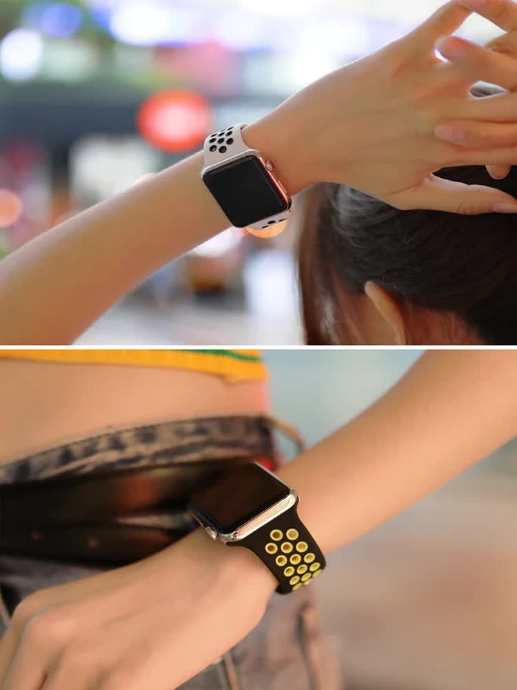 Compatible with Apple Watch Bracelet 45mm 49mm 44mm 40mm 41mm 42mm correa iWatch Ultra 2 Series 9 8 SE 7 6 5 4 3 Black Pink 15 SM