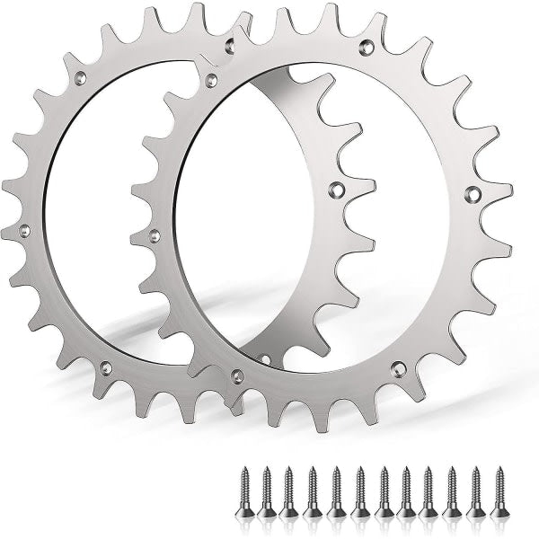 premium stainless steel spikes for Worx S/m model, 2 x stainless steel screw spikes Traction Enhancer, robotic lawnmower Wheel size 205 mm (FMY)