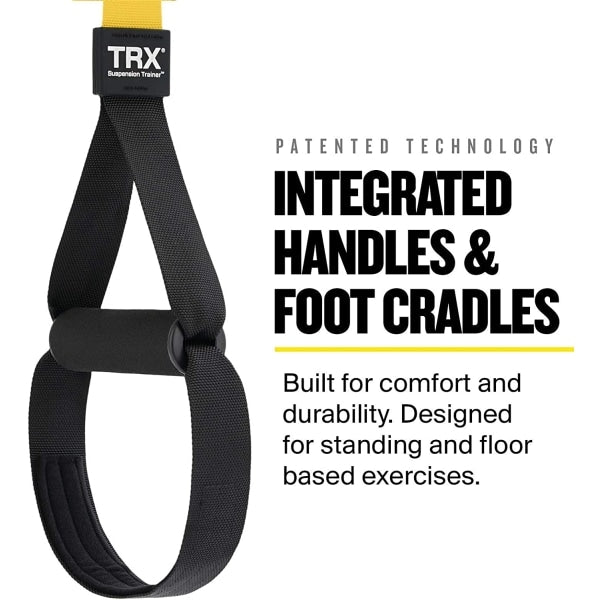 TRX All-in-One Suspension Trainer - Home gym system for the experienced gym enthusiast, including access to TRX Training Club-WELLNGS