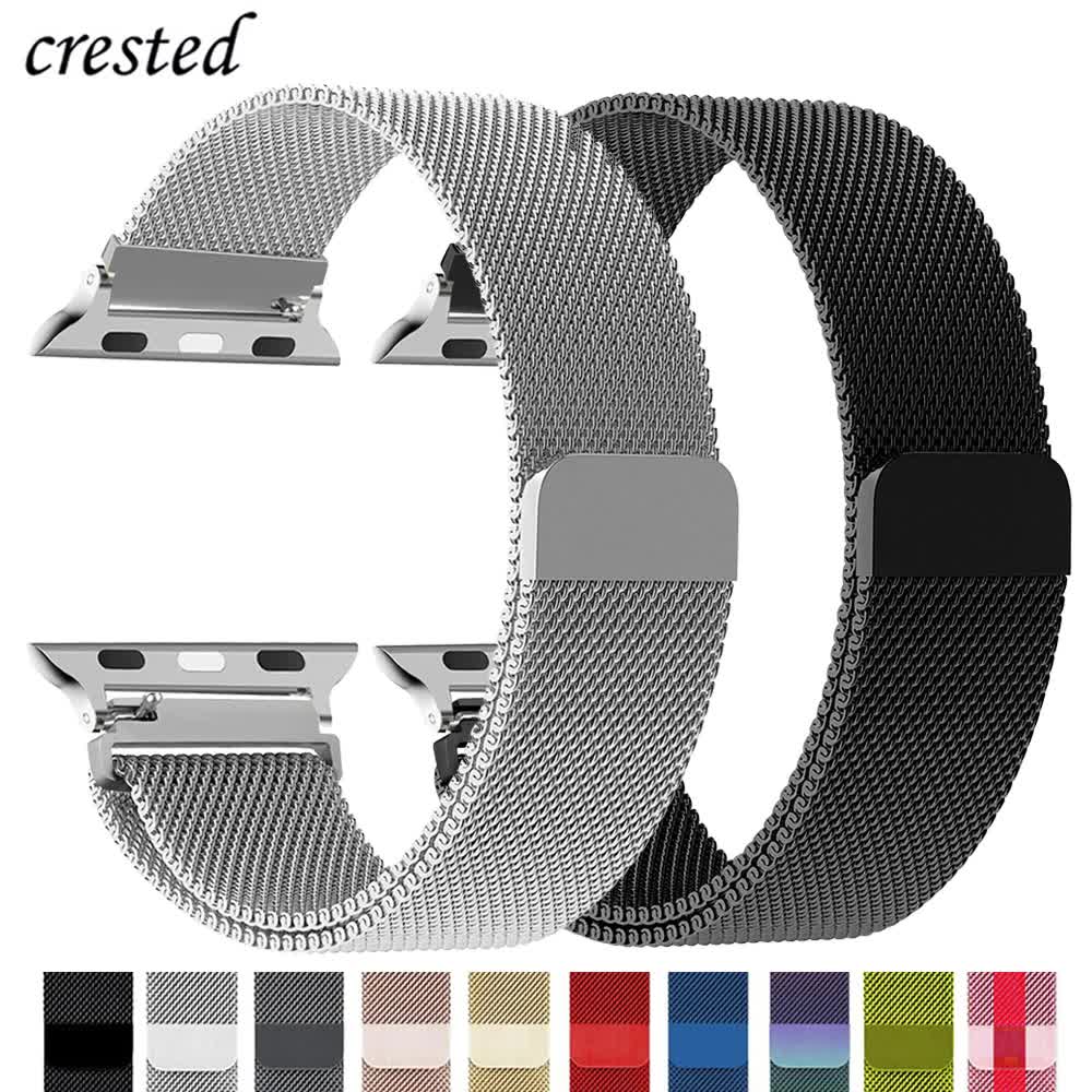 Milanese Compatible with Apple Watch Bracelet 44mm 40mm 45mm 49mm 41mm 38mm 42mm 44mm Bracelet iwatch Series 9 3 6 5 SE 7 8 Ultra 2 black black black 42mm 44mm 45mm 49mm