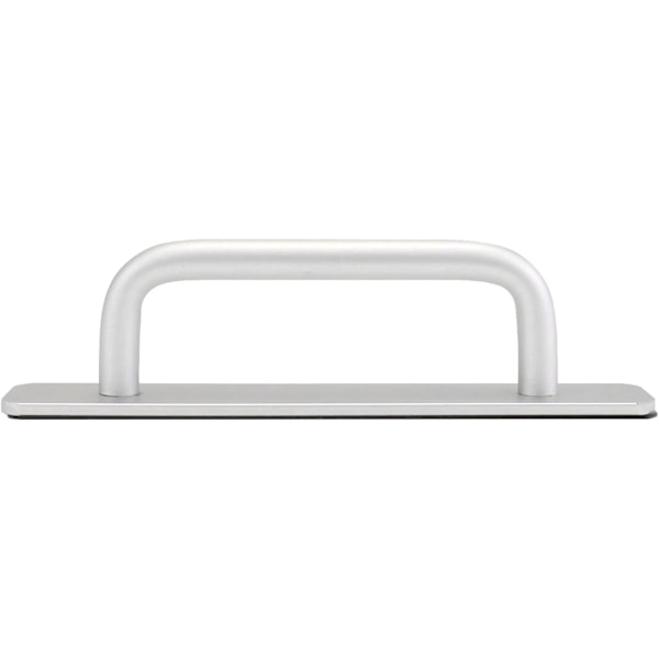 2pcs Self-Adhesive Aluminum Alloy Door Handle Push-Pull Sliding Door Handle Without Drilling for Gate Cabinet Toilet, 150 x 25mm