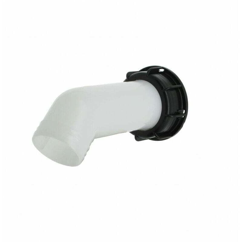 S60X6 coupling for 1000L water tank - Extension diameter 40 mm, DEBUNS
