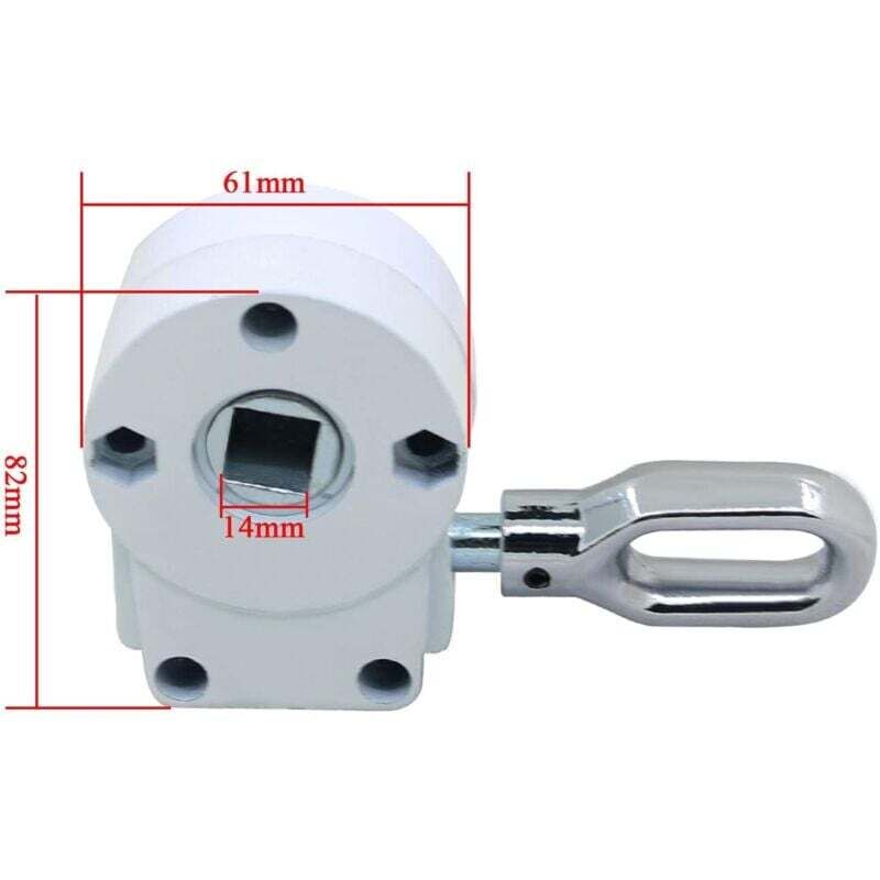 Manual Awning Winch for Caravan Awning Awning Arm Roller Box Exterior Terrace Solar..