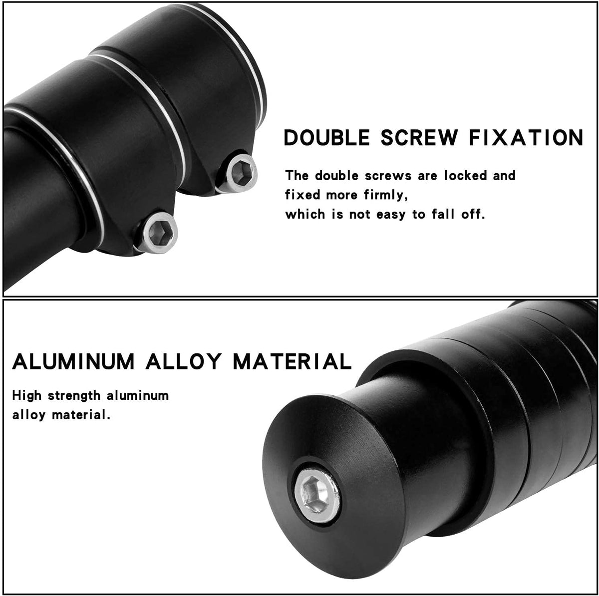 INF bicycle handlebar extension black