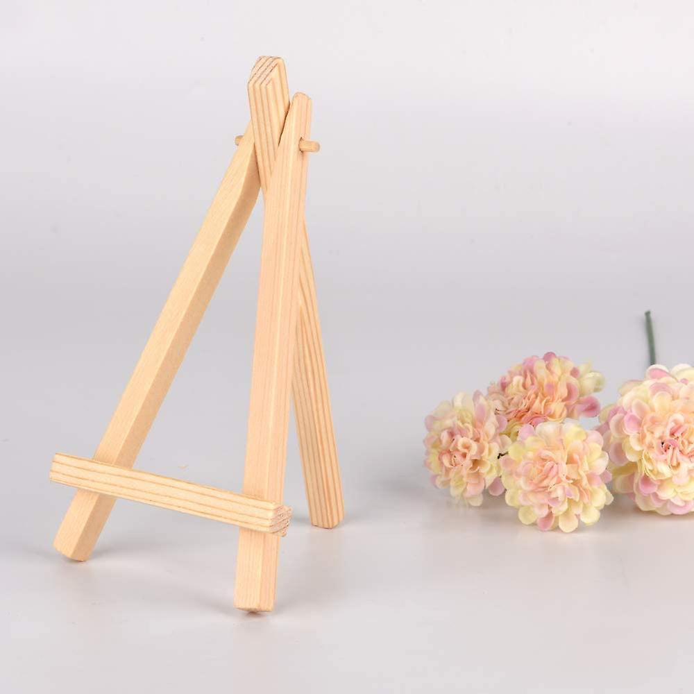 10 pcs Mini easels, wooden board display, photo memo holder, place card holder, 9*16 cm