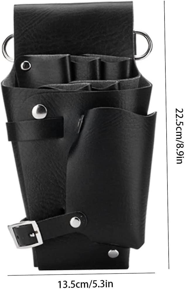 Waist Bag Scissors Comb Bag Hairdressing Tools Pockets Salon Leather Barber Pockets Universal
