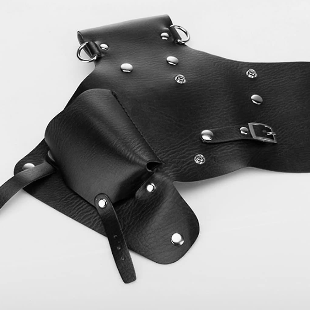 Waist Bag Scissors Comb Bag Hairdressing Tools Pockets Salon Leather Barber Pockets Universal