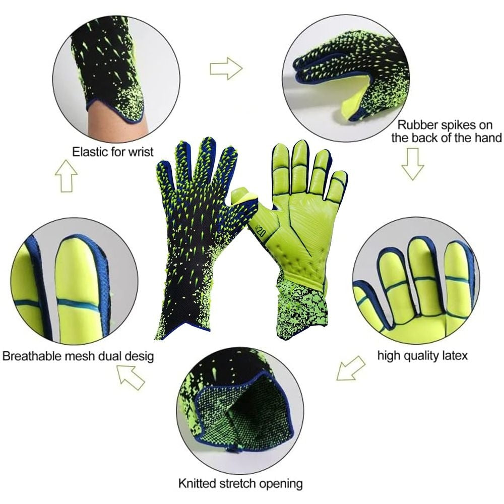 Goalkeeper Gloves Football Gloves - 3 3 3 size 6