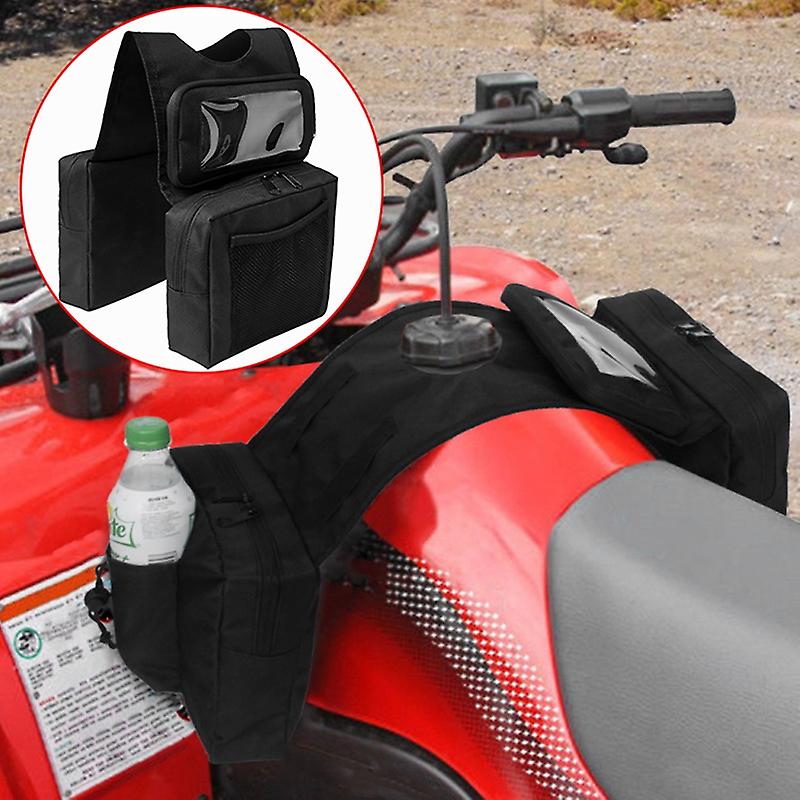 ATV UTV Motorcycle ATV Tank Bag Saddle Bag With Waterproof Phone Storage Bag Storage Package Luggage Bag