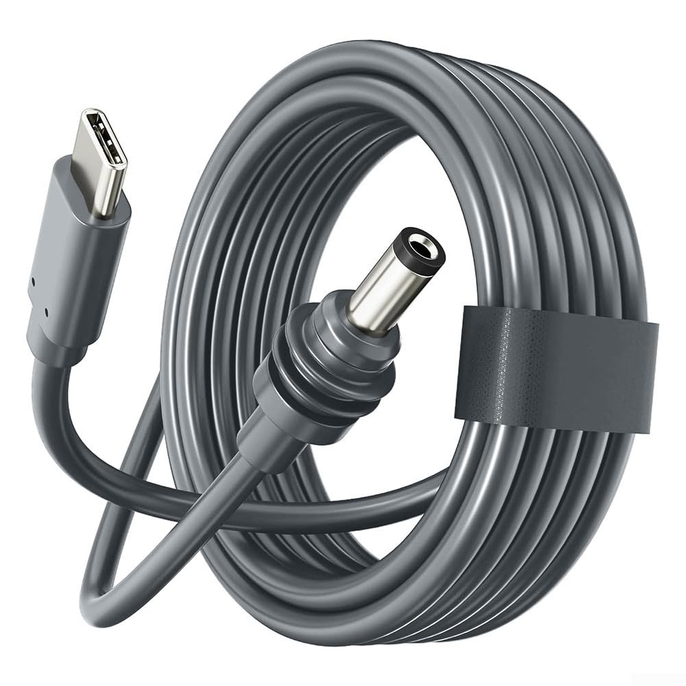 Power Cable compatible with Starlink Mini, Waterproof DC Male to USB-C (2 m) 2M