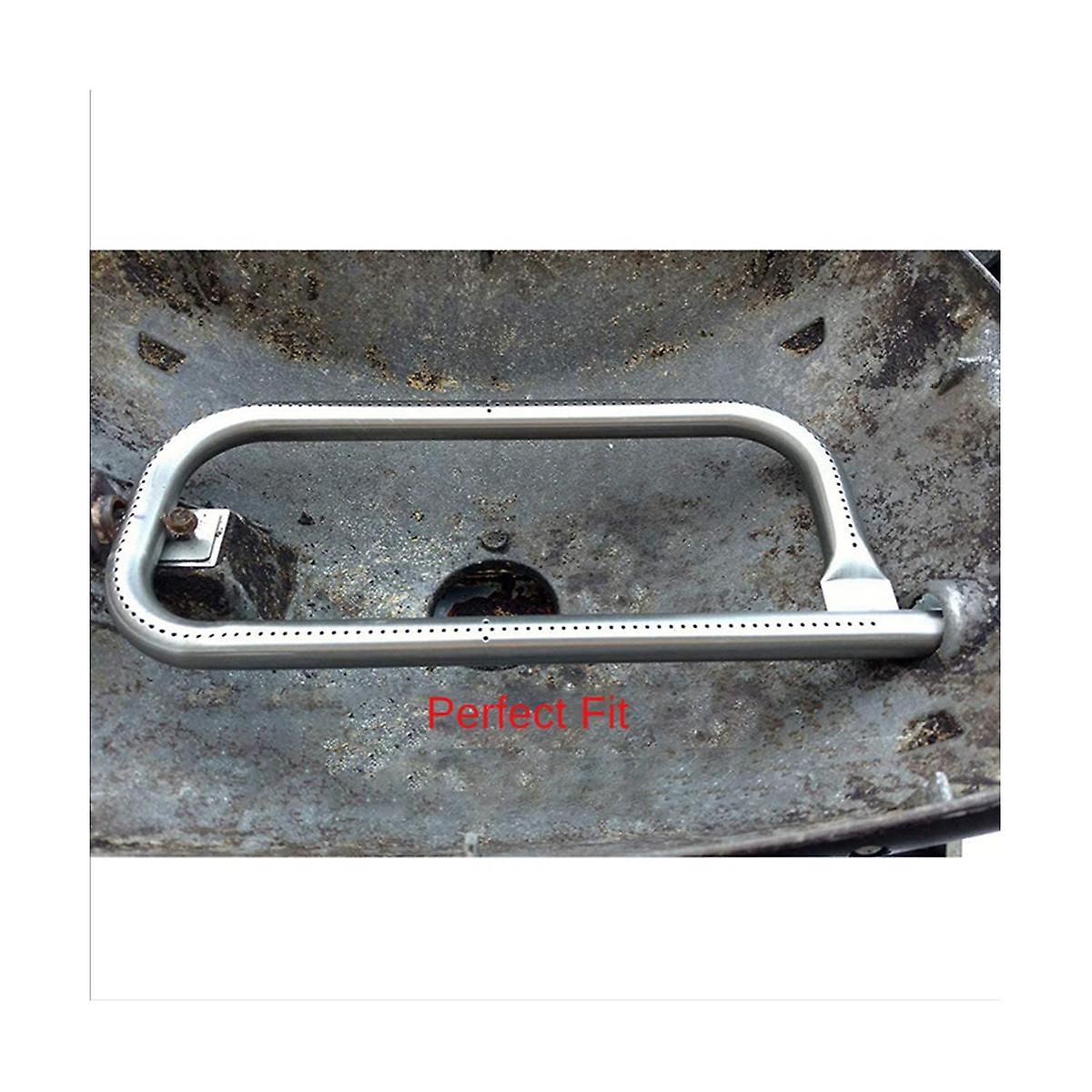 Grill Burner Tube Stainless Steel 304, 60040 69957, Replacement for Q100 Q120 Q1000 Q1200 Baby Q Sliv