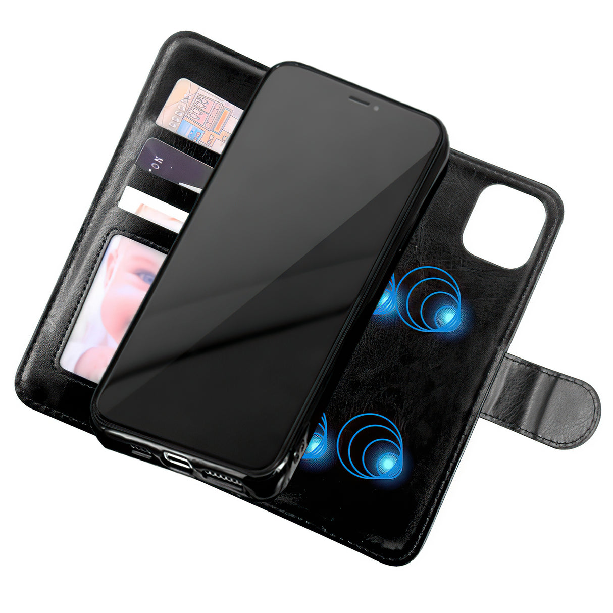 iPhone 12 - Leather Case / Protection Pink