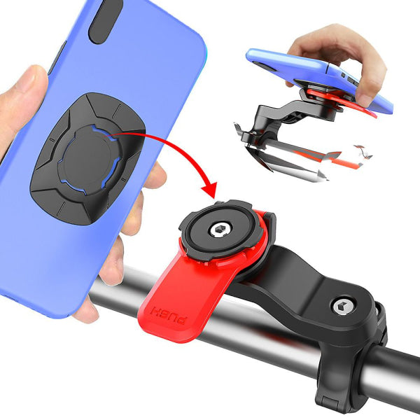 Quad-lock Out Front Bicycle Twist Mountain Cradle Telephone