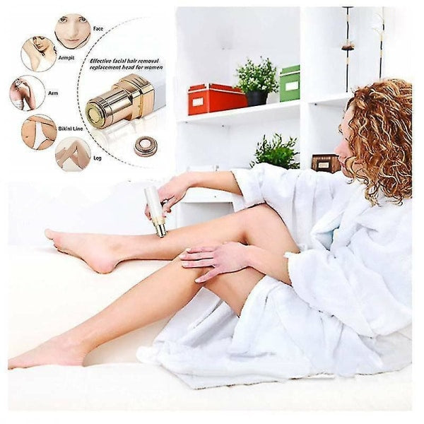 4pcs Flawless Hair Remover Replacement Heads Blades Finishing Touch Epilator
