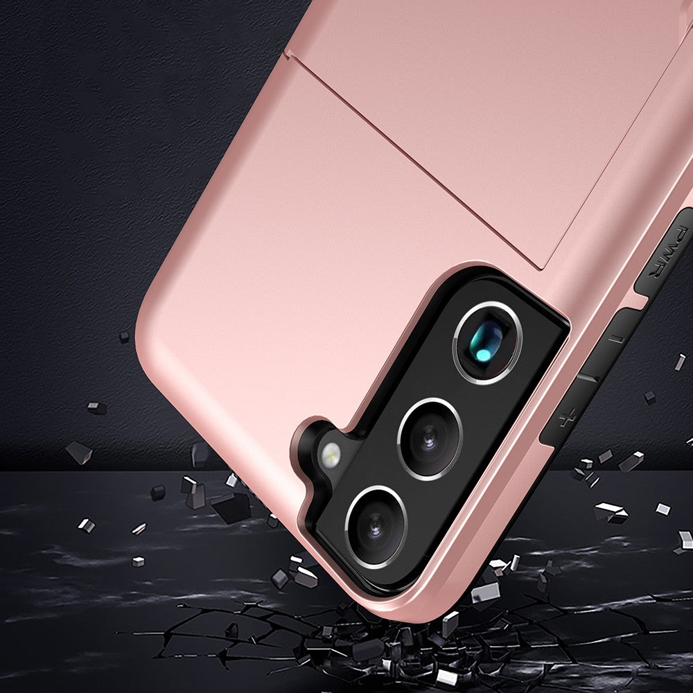Samsung Galaxy S22 Case Card Slot Rose Gold