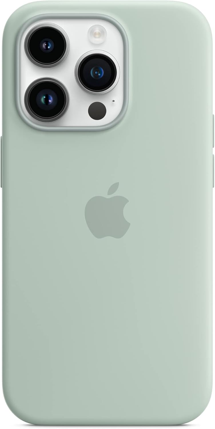 Apple Silicone Case with MagSafe Compatible for iPhone 14 Pro