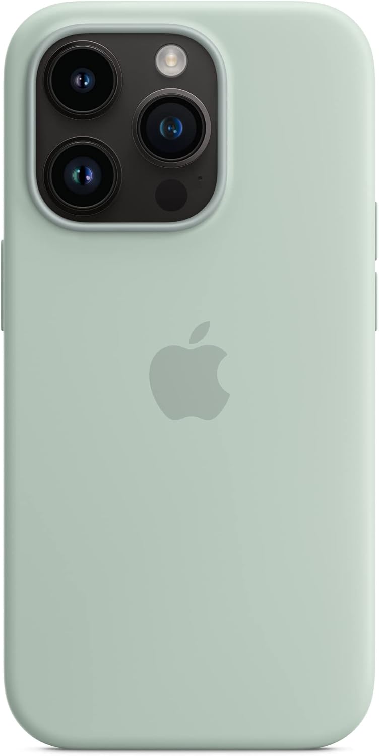 Apple Silicone Case with MagSafe Compatible for iPhone 14 Pro