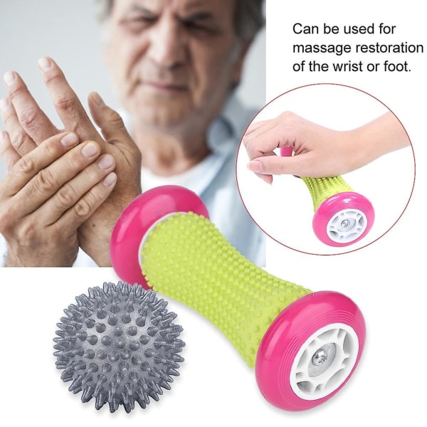 Hand and Foot Massage Roller for Plantar Fasciitis, Heel Spurs and Foot Relaxation Relief